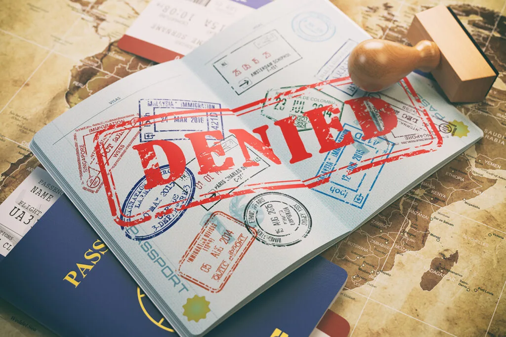 denied visa