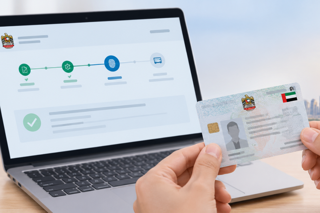 Emirates ID status check online in the UAE